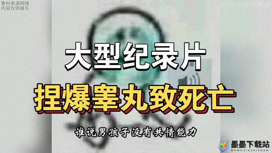 男生蛋蛋被捏爆是一种非常暴力和危险的行为，会对男生的身体造成极大的伤害，甚至可能导致生命危险这种行为是不道德和非法的，我们应该坚决反对和谴责同时，我们也应该加强对暴力和侵犯行为的预防和打击，提高社会的法制意识和道德水平，共同营造一个安全、和谐、文明的社会环境